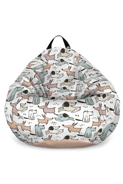 Updeco Fotoliu Puf Bean Bag tip Para L, impermeabil, indoor/outdoor, sac inte...