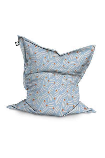 Updeco Fotoliu tip pernă, impermeabil, pentru interior/exterior, sac interior...