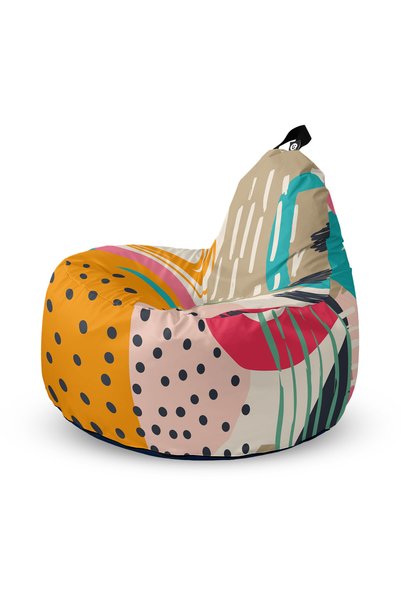 Updeco Fotoliu Puf Bean Bag tip Big Chill, impermeabil, de interior/exterior,...