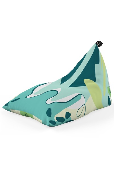 Updeco Fotoliu Puf Bean Bag tip Lounge, sac interior, impermeabil, de interio...