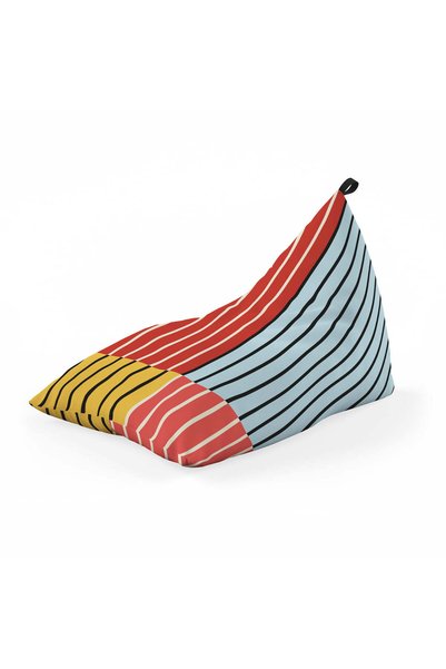 Updeco Fotoliu Puf Bean Bag tip Lounge, sac interior, impermeabil, indoor/out...