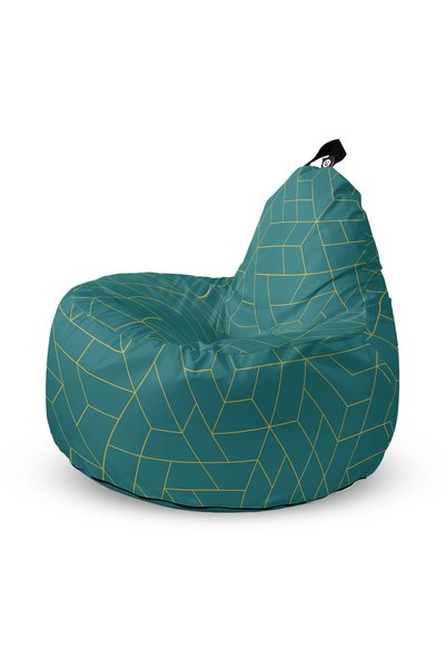 Updeco Fotoliu Puf Bean Bag tip Big Chill, impermeabil, pentru interior/exter...