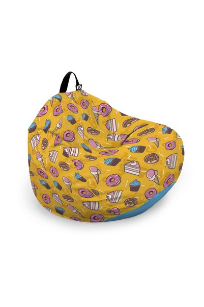 Updeco Husa exterioara Puf Bean Bag tip Para XL, fara umplutura, impermeabil,...