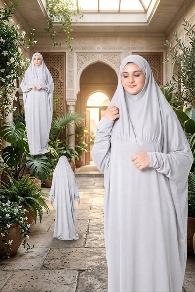 ALDAIYR ثوب صلاة قطني قطعة واحدة