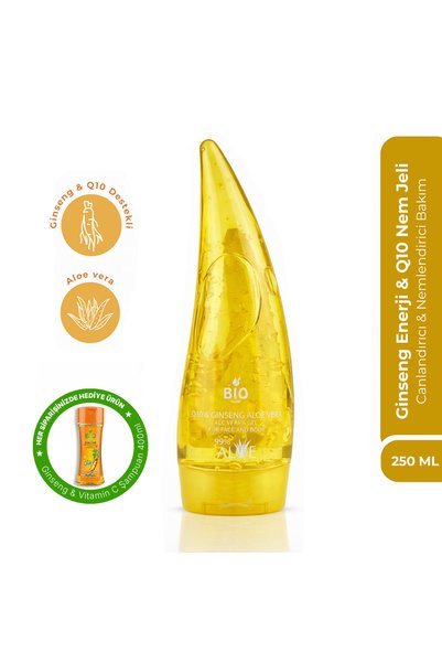 Bio Asia Ginseng Energy & Q10 Moisture Gel – Revitalizing for Tired Skin 250 ml