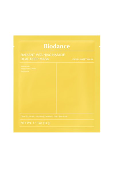Biodance , Radiant Vita, Hidratantă și iluminatoare, Mască tip foaie, Pentru ...