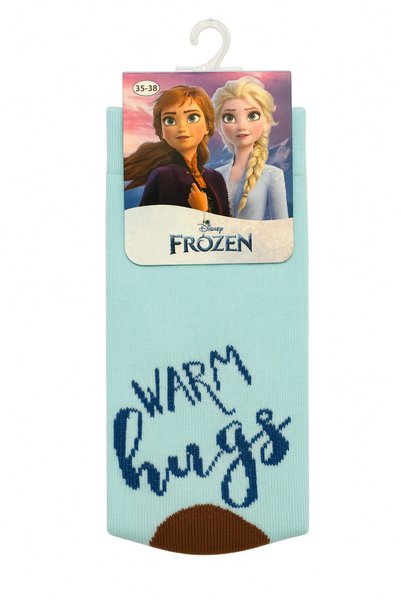 Frozen Licensed Girls' Socks Girls' Cotton Socks Daily Socks Patterned Gift S...