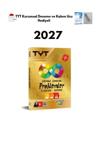 Doktrin Yayınları 2027 Sıfırdan Sonsuza TYT Problemler - Güncel Baskı / Kazım...