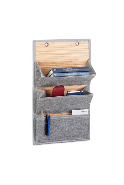 Relaxdays Organizator suspendat din bambus