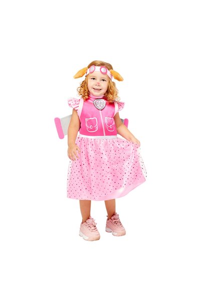 Disney Costum Skye Deluxe, Patrula Cățelușilor, pentru fete 4-6 ani, 110 cm