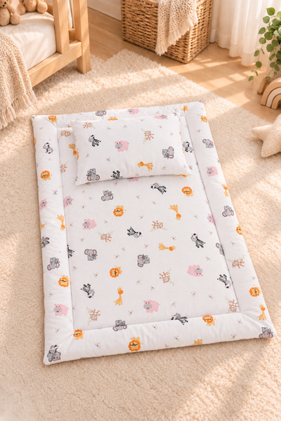 BABYNENA Baby Changing Mat 100% Cotton Fabric