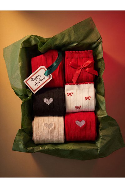 LC Waikiki Quality Parts from Çelebi Store: 5-Piece Girls' Socks