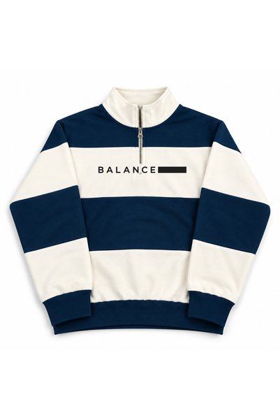 MITHRAS OUTDOORS Unisex 3Yarn Petrol Blue-White Segmented Balance Printed Sta...