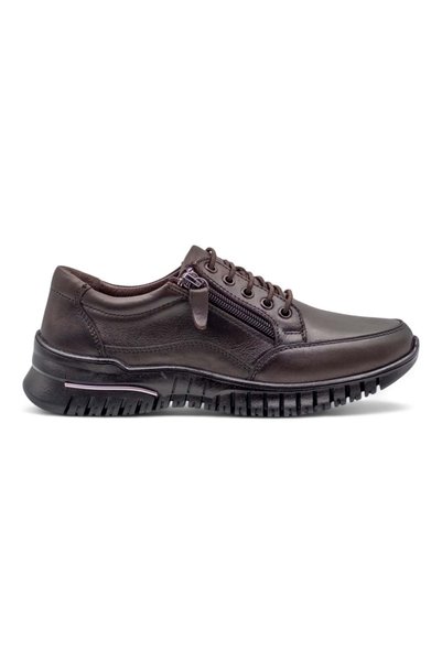 Voyager 9404 Women's Khaki Leather Comfort Shoes