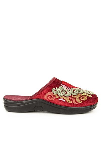 Muya Kastra Anatomical Sole Embroidered Women's House Slippers