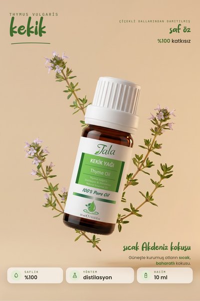 Tala Kekik Uçucu Yağı %100 Saf Ve Doğal 10 Ml