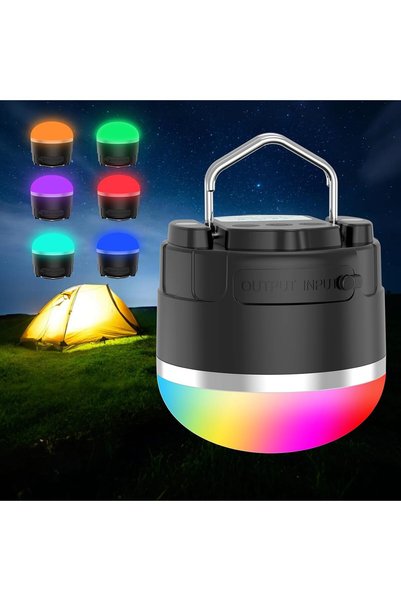 Generic LED Camping Lantern Rechargeable, 1000LM Portable Tent Light with 12 ...