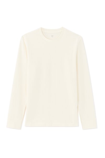CELIO Pevotiml - Tricou cu mânecă lungă, bej