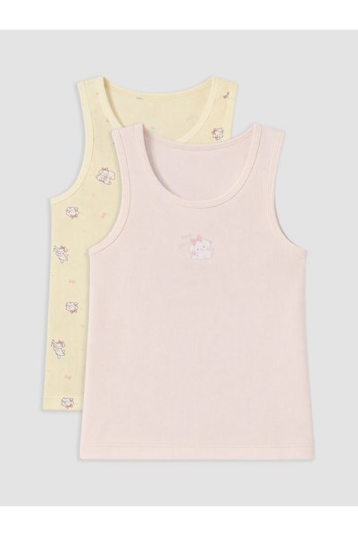 LC Waikiki Trendy Picks from Kübra Butik: U-Neck Girls' Underwear Tank Top 2-...