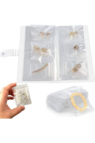 Generic Travel Jewelry Organizer，Anti Oxidation Jewelry Storage Organizer Bag...