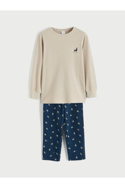 LC Waikiki Trendy Picks from Kübra Butik: Boys' Pajama Set with a Round Neck ...
