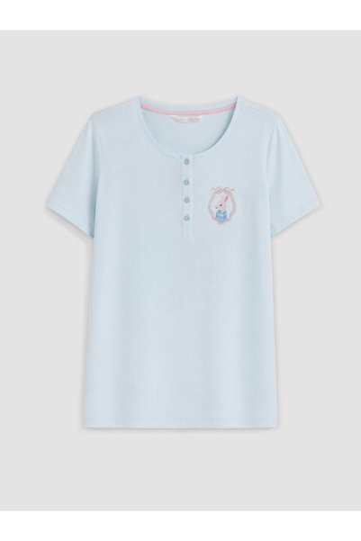LC Waikiki Trendy Picks from Kübra Butik: Maternity Pajama Top with a Round N...