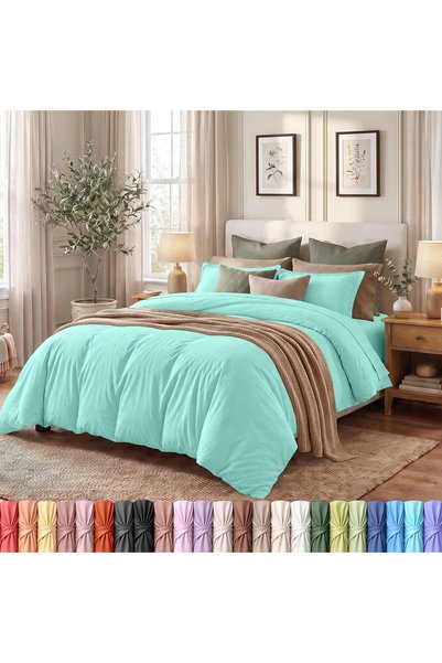 Generic Duvet Cover Full Size - 1 Duvet Cover with 2 Pillow Shams - 3 Piece B...