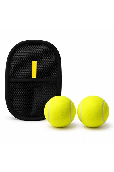 Busstier Happy Return – Dog Toy Balls and Fabric Lint Remover Set