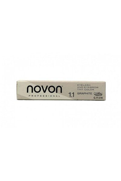 novon Eyelash and Eyebrow Dye - Eyebrow&Eyelash Tint 1.1 Graphite 15ml -