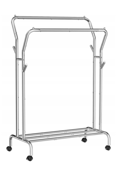 Oskar HSR107E01 Suport pentru haine, de culoare argintie