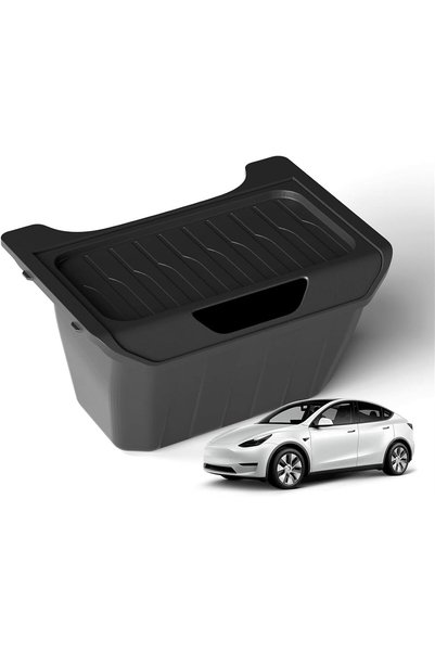 Generic Rear Center Console Organizer for Tesla Model Y Juniper 2025 2026, Ba...