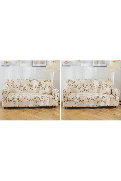 Generic Universal Double Seater Sofa Cover Big Elasticity Cover for Couch 140...