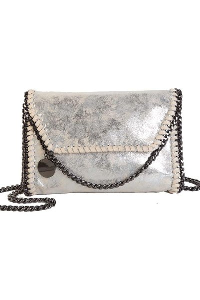 Generic Designer Chain Shoulder Purse for Women Soft Leather Quilted Clucth F...