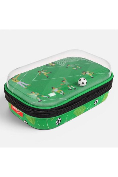 SHOPIENS Penar 3D teren de fotbal cu minge 21x7x13.5 cm din poliester eva cu ...