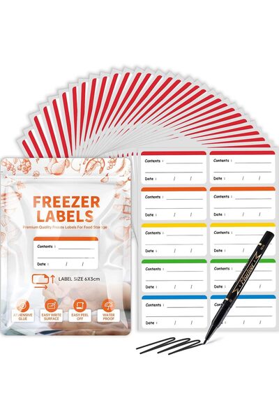 Generic 100 ملصق سهل النزع من نوع «Freezer Easy Peel Off» — آلة ختم البريد — ...