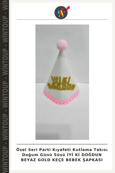Wintoup Special Edition Party Outfit Birthday Decoration HAPPY BIRTHDAY WHITE...