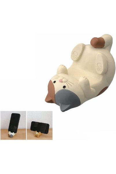 Generic حامل هاتف على شكل قطة، حامل هاتف لطيف، حامل هاتف للسيارة، حامل متعدد ...