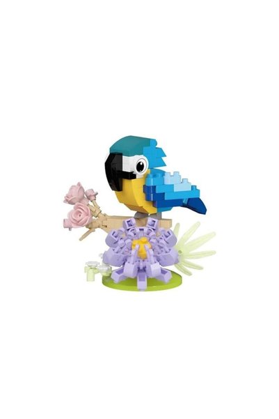 Bezos LZ-8636 Parrot 180-Piece Building Block Toy—Mini Bag BZELDR05