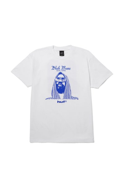 HUF BLACK MOSES S/S HEAVYWEIGHT TEE TS02541-WHITE Λευκό