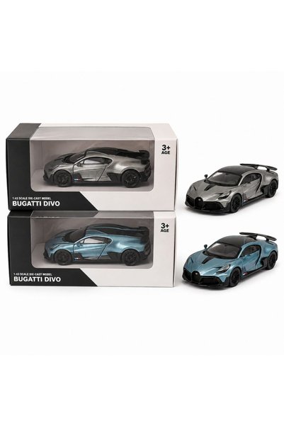 Bezos RW8343 1:43 Pull-Back Car Licensed Metal Model Car—price per unit BZELDR05