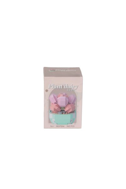 Bezos P1246 Simulation Flower Series 342-Piece Building Block Set BZELDR05