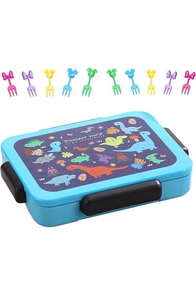 Generic Kids Bento Lunch Box with 5 Compartments – Leakproof Children's Lunch...