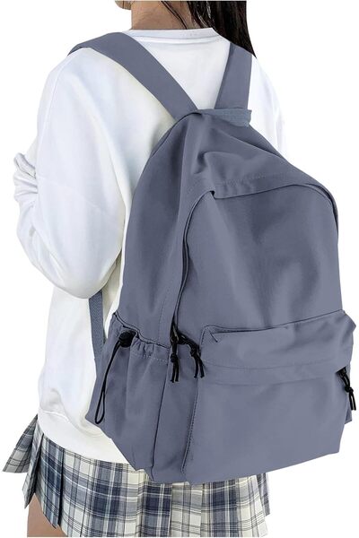 Generic School Backpack Womens Men Rucksack School Book Bags for Girls Boys