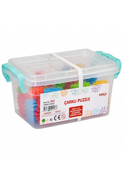 Bezos 413 Boxed Gear Puzzle, 35 Pieces, Bzeldr05.
