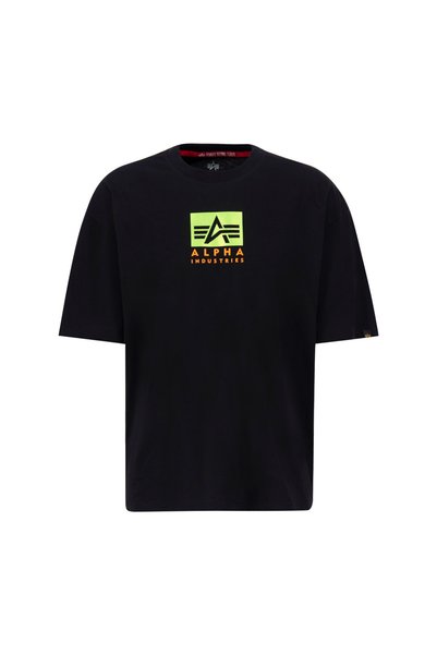 Alpha Industries SATIN LOGO T 148513-03 Μαύρο