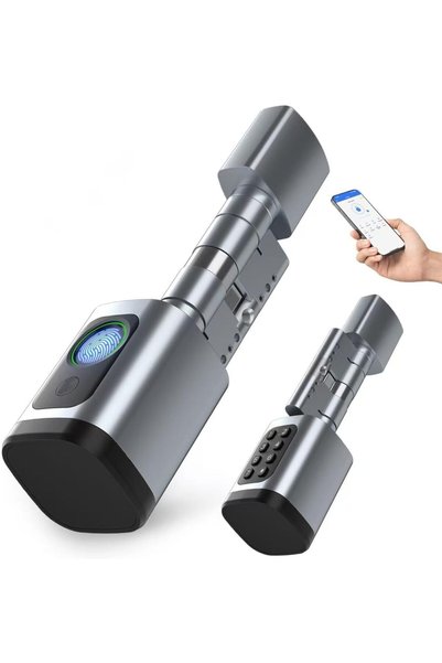 Generic Smart Door Lock, 5 in 1 unlock, TTLock Bluetooth App Unlock,2 Keys 7 ...