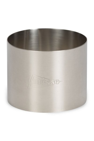 Patisse Set of 2 Stainless Steel Rings for Single Doors - Ø 9 x 5.5 cm