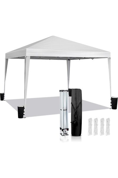 Generic 300x300CM Pop Up Canopy Tent, Portable Outdoor Instant Canopy for Eve...