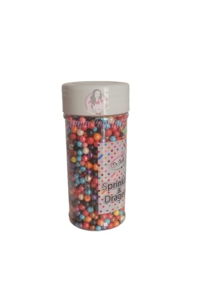 Dr. Gusto Perlute din Zahar 4 mm - Mix Culori - 90 gr