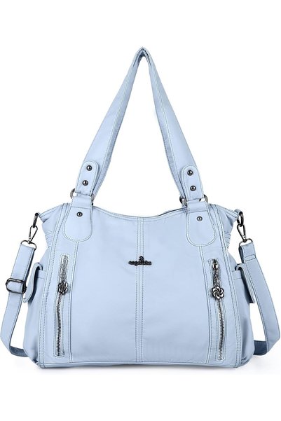 Generic Handbags for Women Hobo Purse Roomy Casual Shoulder Bags PU Tote Bag ...